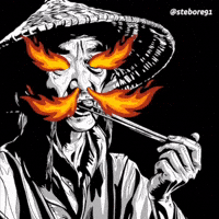 Black And White Illustration GIF