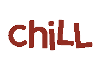 Chill Happy Skin Sticker by Happy Skin Cosmetics