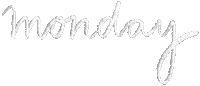 Monday Beginning Sticker