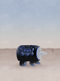 sick illustration GIF by Yi Pan