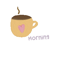 Coffee Morning Sticker