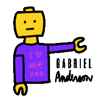 Hair Gay Sticker