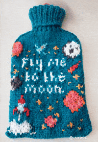 To The Moon Space GIF by TeaCosyFolk