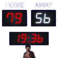 56 Away Sticker