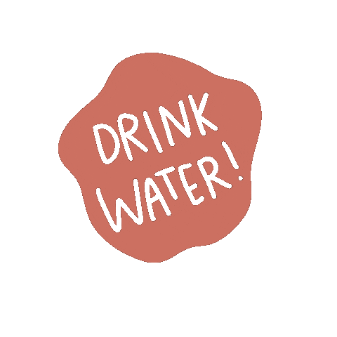 Drink Water Sticker