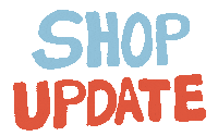Shop Update Sticker