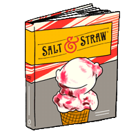 icecream cookbook Sticker by Salt & Straw