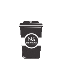 Hot Coffee Sticker by NewmanUniversity
