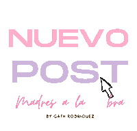 New Post Sticker by Madres a la Obra