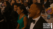 will smith clapping GIF by Golden Globes