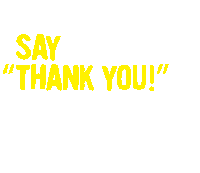thanks thank you Sticker by Singapore Kindness Movement