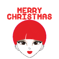 NUYOUSingapore happy fun christmas snow Sticker