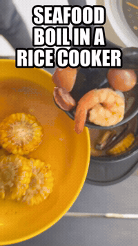Seafood Boil In A Rice Cooker | Rice Robot
