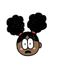 Girl Wow Sticker by T. L. McBeth