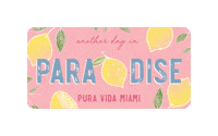 Summer Paradise Sticker by Pura Vida Miami