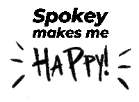 Makes Me Happy Smile Sticker by Spokey