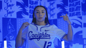 Creighton Bluejays Softball GIF by Creighton University Athletics