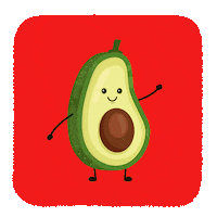 LaMorenaAvocados green delicious fruit fresh Sticker