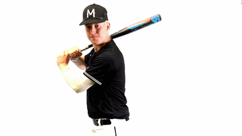 MNMASH giphyupload funny laugh baseball GIF