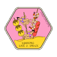 Snack Pole Sticker