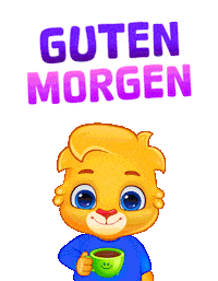 Good Morning Gm Sticker by Lucas and Friends by RV AppStudios