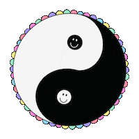 Smiley Face Love Sticker