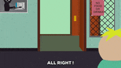 speaking butters stotch GIF by South Park 