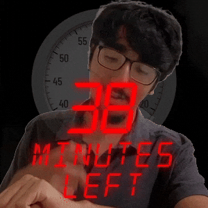 38 minutes left