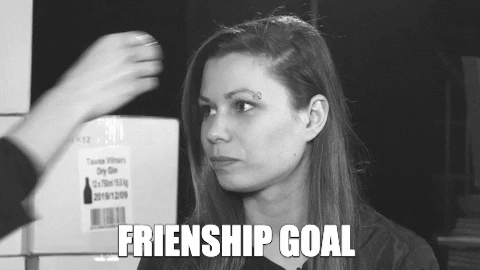 rozennSRC giphygifmaker friendshipgoal GIF