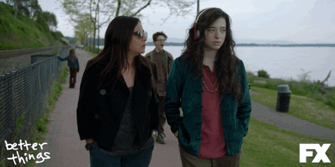 listen pamela adlon GIF by Better Things 