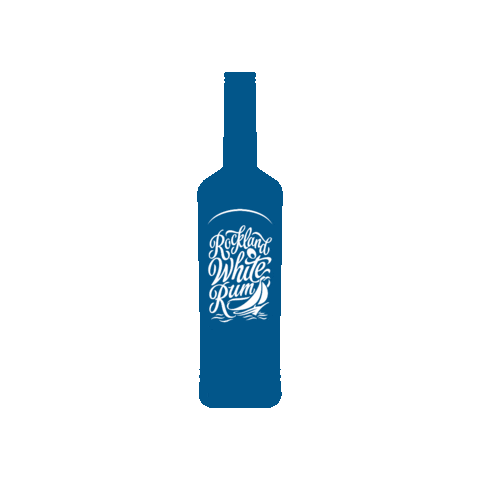 rocklandwhiterum giphygifmaker white rum rockland rockland white rum Sticker