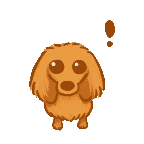 chloeandlala giphyupload dachshund sausage dog wiener dog Sticker