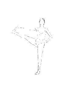 Dance Illustration Sticker