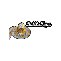 Beer Drinking Sticker by Steph at BottleTaps