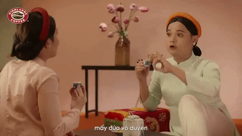 Comedy Huynh Lap GIF by Highlands Coffee Vietnam
