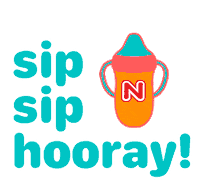 Baby Bottle Sticker by Nuby USA