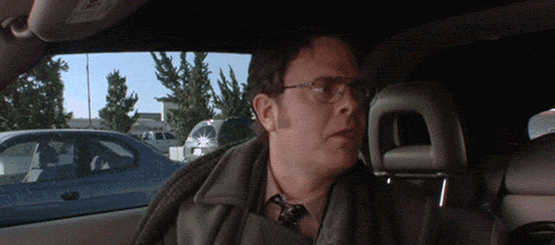 the office tongues GIF
