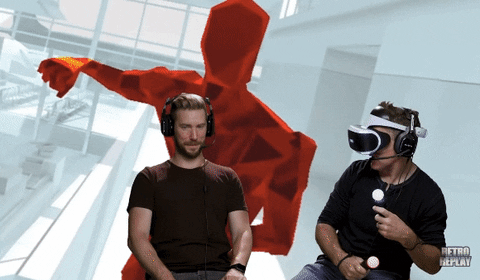 RETROREPLAY giphyupload vr go away virtual reality GIF