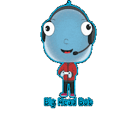 Big Head Nintendo Sticker by BigHeadBob.com