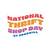 Shopsecondhand Ntsd Sticker by GoodwillIntl