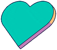 Digi-tale love heart 3d instagram Sticker