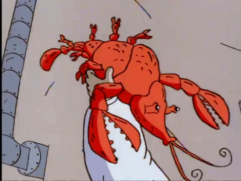 nickrewind giphydvr nicksplat aaahh real monsters giphyarm041 GIF