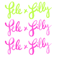 Lily Headband Sticker by Lilly Pulitzer