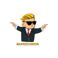 apexcapital invest stock market apex capital apex junior Sticker