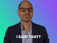 I Said That GIF by GIPHY IRL