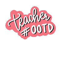 mrscallscampers school teacher teaching teach Sticker