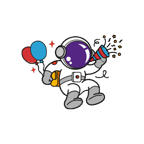 Party Space Sticker by Bluhaus
