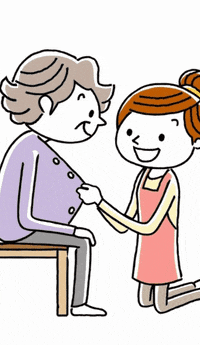 Seniorenbetreuung Sebena Betreuung Senioren Pflege Begleitung Zuhause Hilfe GIF by sebena