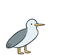 Frustrated Bird Sticker