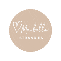 Strand-Properties strand marbella strandproperties solobuenasvibras Sticker
